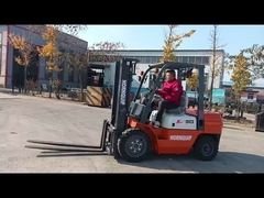 Empilhadeira do motor K20 diesel 2 toneladas de velocidade de curso máxima de 16km/h